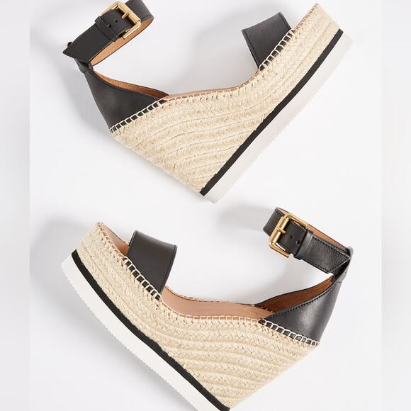 SEE BY CHLOE Glyn Wedge Espadrille Sandal - Picture 4 of 15